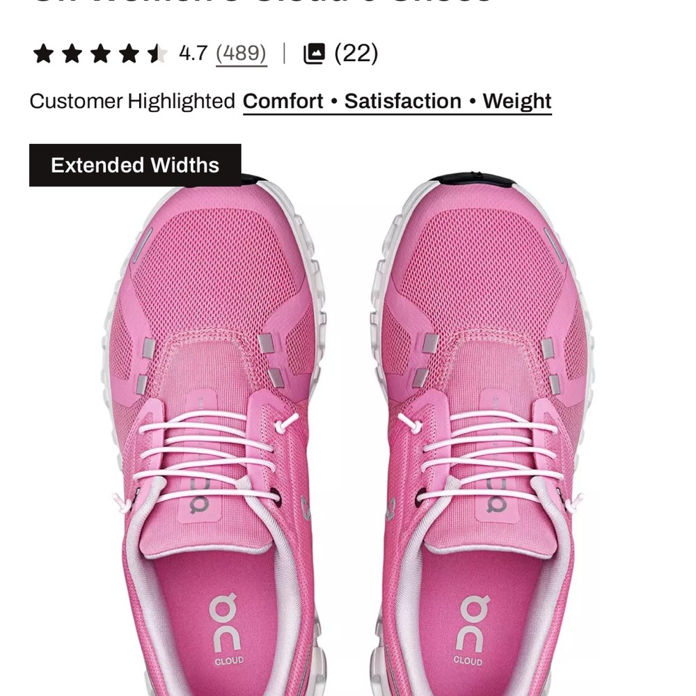 On women’s cloud 6 Running Shoe - Picture 5 of 9